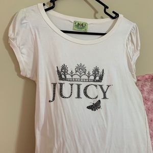 Cream colored Juicy Couture shirt